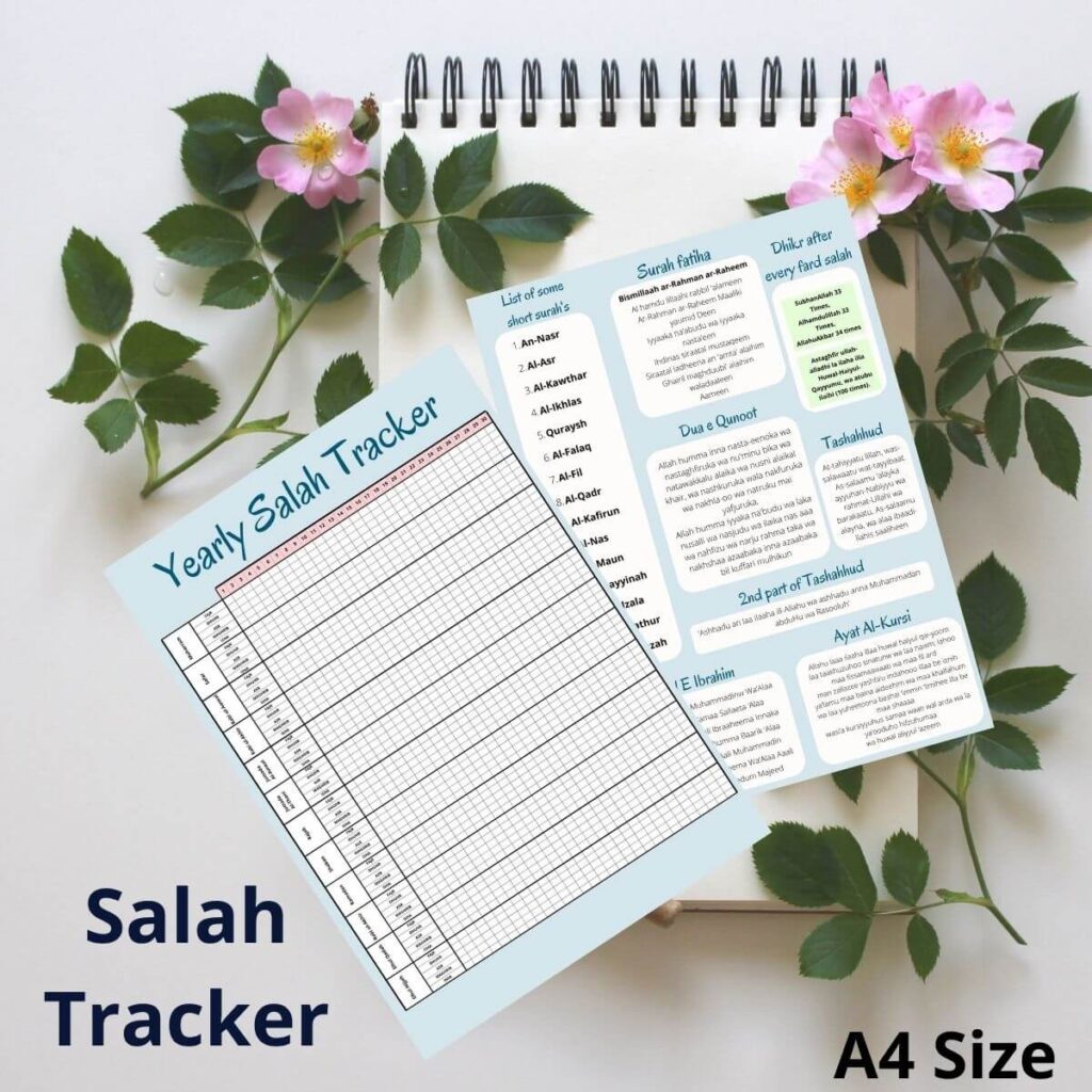 Islamic Tracker For Kids | Salah Tracker | Dhikr Tracker - Islamic ...