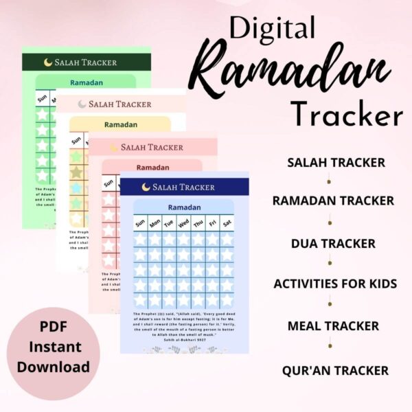 Ramadan Tracker Printable